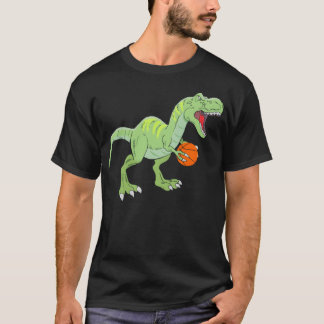 Basketballjungen Dinosaurier Sport lustig T-Shirt