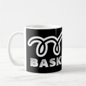 Basketballkaffee-Tasse | Personalizable der Nr. 12 Kaffeetasse (Links)