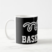 Basketballkaffee-Tasse | Personalizable der Nr. 33 Kaffeetasse (Links)