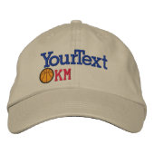 Basketballkappe - SRF Bestickte Baseballkappe (Vorderseite)