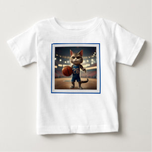 Basketballkatze, Baby T-shirt