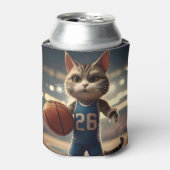 Basketballkatze, Dosenkühler (Kanne Vorderseite)