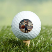Basketballkatze, Golfball (Insitu T-Shirt)