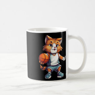 Basketballkatze Kaffeetasse
