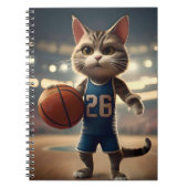 Basketballkatze, Notizblock (Vorderseite)