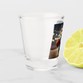 Basketballkatze, Schnapsglas (Links)