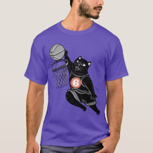 Basketballkatze T-Shirt
