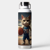 Basketballkatze, Trinkflasche (Rückseite)
