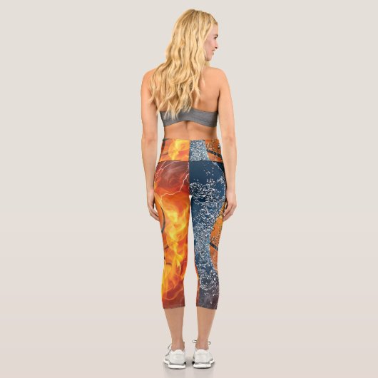 Basketballkissen Capri Leggings (Rückseite)