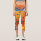 Basketballkissen Capri Leggings (Vorderseite)
