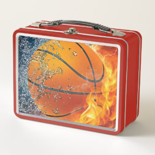 Basketballkissen Metall Brotdose