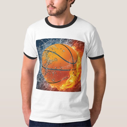 Basketballkissen T-Shirt (Vorderseite)
