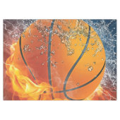 Basketballkissen Tischdecke (Vorderseite (Horizontal))