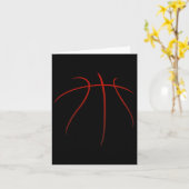 Basketballkleidung - Basketball 2 Karte (Gelbe Blume)