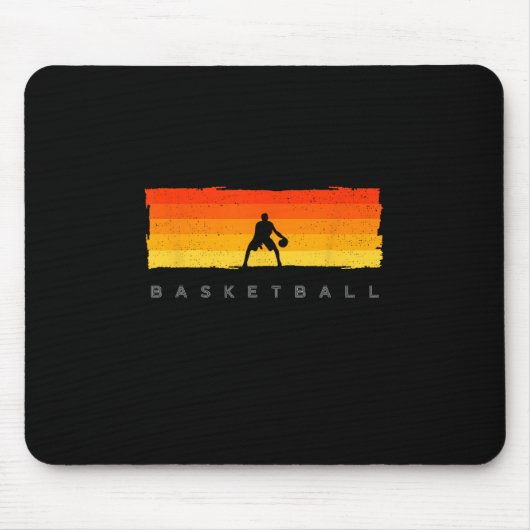 Basketballkleidung - Basketball 4 Mousepad (Vorne)