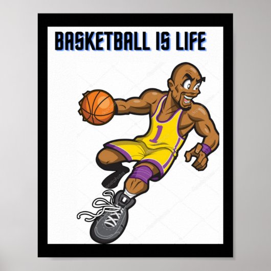 Basketballkollektionen Poster (Vorne)