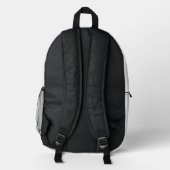 Basketballkorb -  bedruckter rucksack (Rückseite)