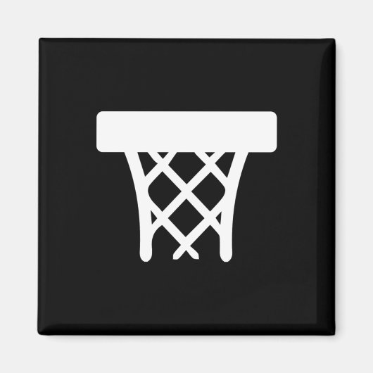 Basketballkorb Magnet (Vorne)
