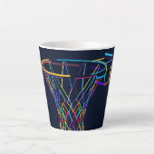 Basketballkorb Milchtasse (Vorderseite)