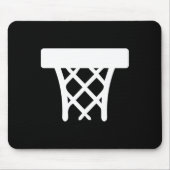 Basketballkorb Mousepad (Vorne)
