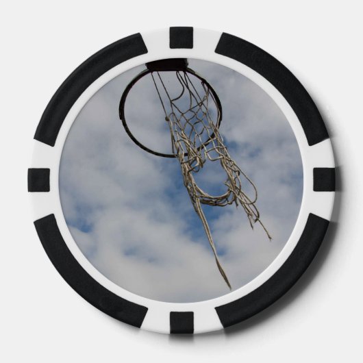 Basketballkorb Pokerchips (Vorderseite)