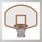 Basketballkorb Poster (Vorne)