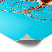 Basketballkorb Poster (Ecke)