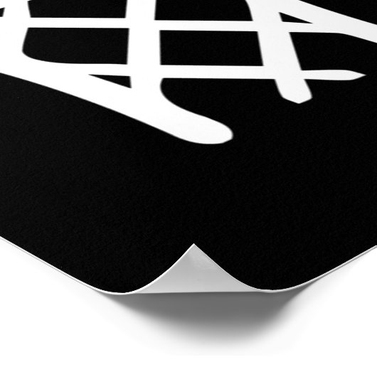 Basketballkorb Poster (Ecke)