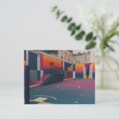 Basketballkorb Postkarte (Stehend Vorderseite)