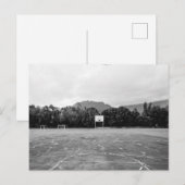 Basketballkorb Postkarte (Vorne/Hinten)