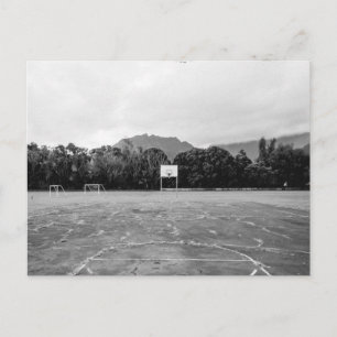 Basketballkorb Postkarte