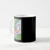 Basketballkorb und Netz Kaffeetasse (Vorderseite Links)