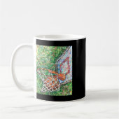 Basketballkorb und Netz Kaffeetasse (Links)