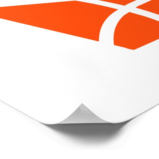 Basketballkrone Poster (Ecke)