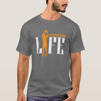 Basketballleben Ballsport Amerika USA Retro T-Shirt