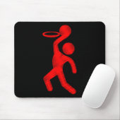 Basketballlebensdauer eines Anrufers Mousepad (Mit Mouse)