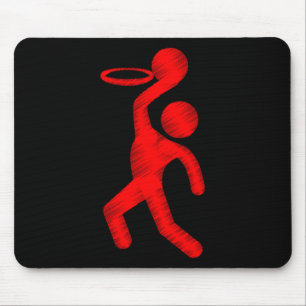 Basketballlebensdauer eines Anrufers Mousepad