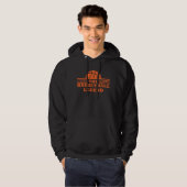 Basketballlegende Orangenball Hoodie (Vorne ganz)
