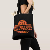Basketballlegende Orangenball Tasche (Von Nahem)