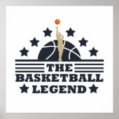 Basketballlegende Poster (Vorne)