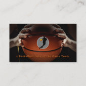 Basketballlehrer | Coach | Ausbilder Visitenkarte (Rückseite)