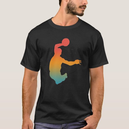 Basketballleidenschaft T-Shirt (Vorderseite)