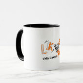 Basketballliebhaber Tasse (Vorderseite Links)