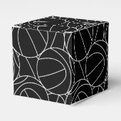 Basketballlinien Geschenkschachtel (Vorderseite)