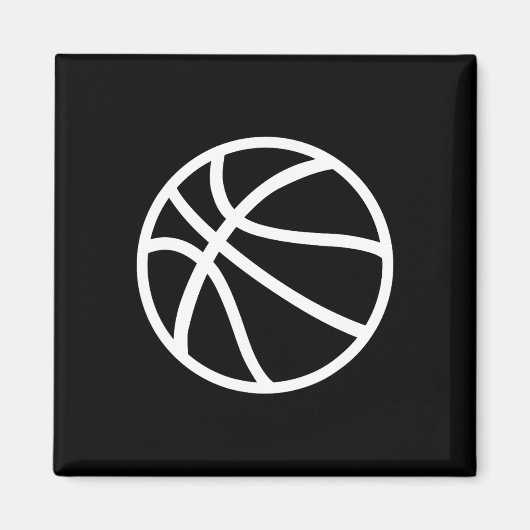 Basketballlogo Magnet (Vorne)
