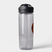 Basketballmannschaft und Spielername Trinkflasche (Vorderseite)