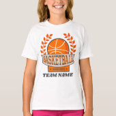 Basketballmeisterschaft mit niedlichem Namen T-Shirt (Vorderseite)