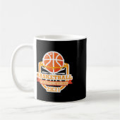 Basketballmeisterschaft Vintag Kaffeetasse (Links)