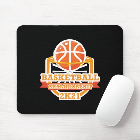 Basketballmeisterschaft Vintag Mousepad (Mit Mouse)