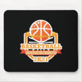 Basketballmeisterschaft Vintag Mousepad (Vorne)